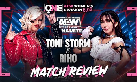 riho|riho vs toni storm.